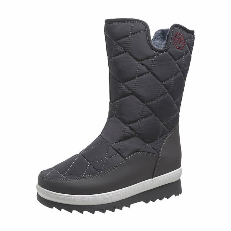 New Style Mid-calf Shoes, Waterproof Snow Boots, Women's Anti-slip Padded Shoes, Cotton Shoes Devotion