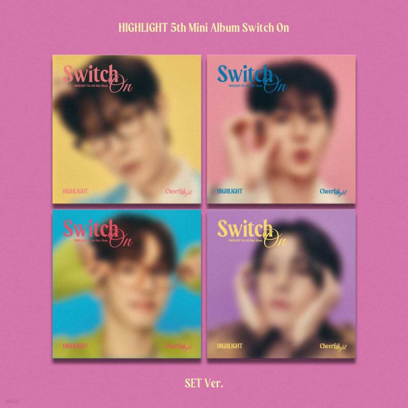 

HIGHLIGHT - 5th Mini Album: Switch On [Digipack ver.] [1 out of 4 randomly sent]