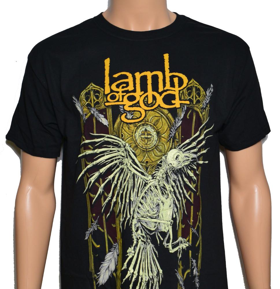 Lamb of God Crow Brand New Officially Licensed Shirt Unisex T-Shirt XXL
