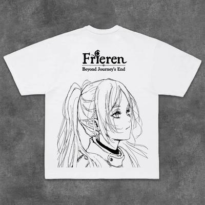 Frieren Beyond Journey's End Anime Manga T-shirt