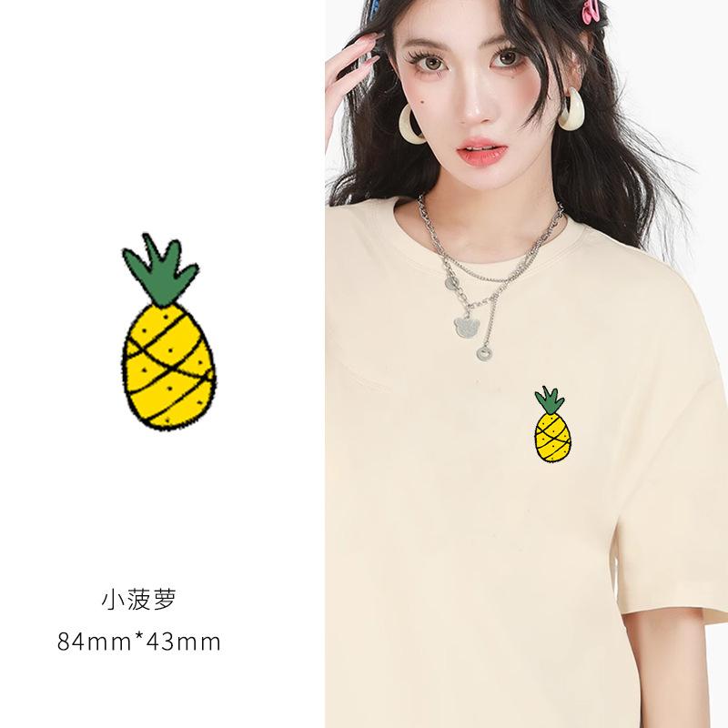 Heat Transfer Sticker Couple Clothes T-Shirt Decorative Pattern Printing Heat Transfer Sticker Hot Ironing Sticker Small