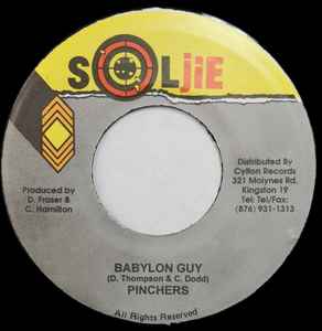 

7inch Record PINCHERS - Babylon Guy NONE Soljie Jamaica Reggae, Ska & Dub Used