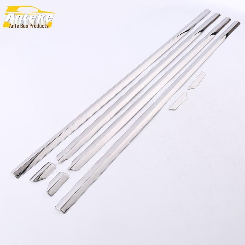 Compatible Buick Regal Window Trim: Stainless Steel Anti-Scratch Decorative Strips for 17 Models