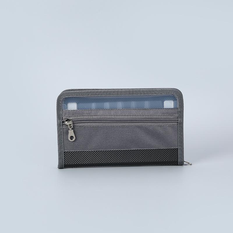 A4 Zipper Accordion File Organizer, 13-Grid Multi-layer Document Folder