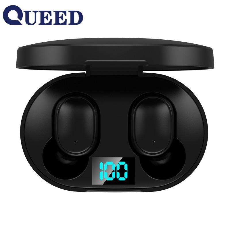 Inteligentní sluchátko Bluetooth s ukazatelem čísla Bezdrátové sportovní mini sluchátko Stereo do uší