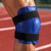 Kühlpack für das Knie, Warm- und Kaltkompresse mit verstellbaren Nylonbändern, Wiederverwendbare Kniebandage zur Gelenkrehabilitation