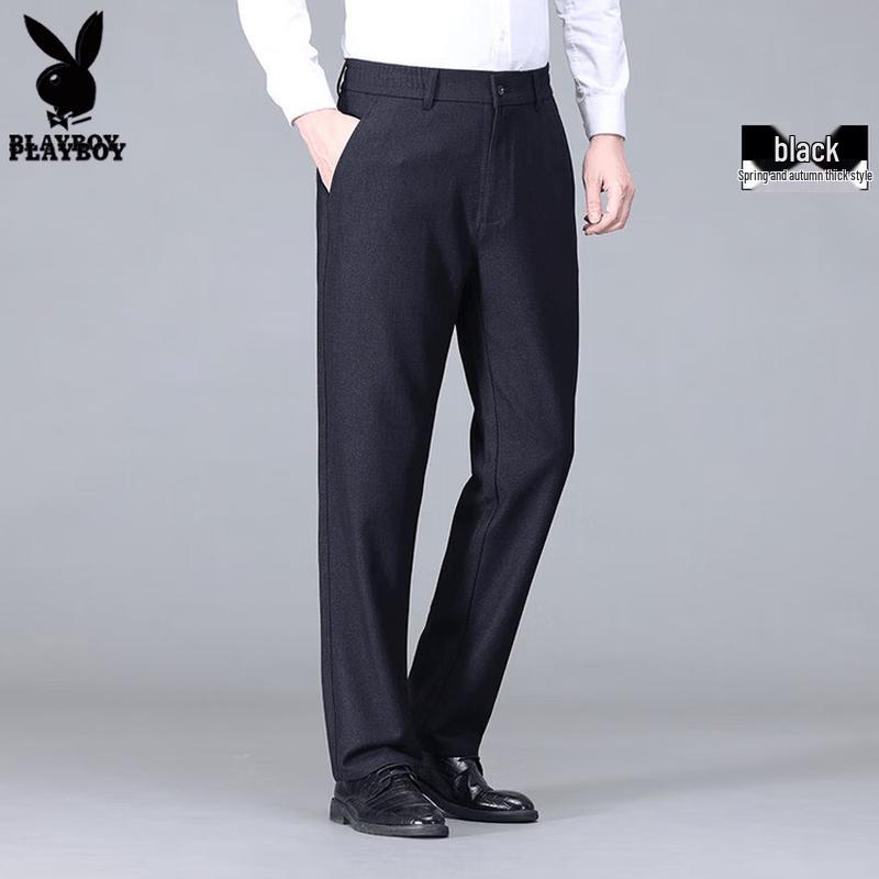 PLAYBOY Men s Wrinkle-Resistant Business Casual Trousers 3XL