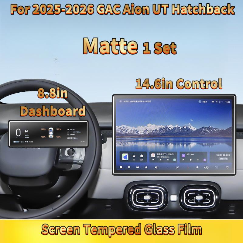For GAC Aion UT Hatchback 2025‑2026 Car Interiors 8.8/14.6Inch Screen Tempered Glass Film Anti‑Scratch Anti‑Fingerprint HD Matte