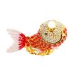 Fish Trinket Box Animal Figurine Jewelry Box Hand Painted Trinket Holder Home Decoration Ornament Jewelry Box for Rings