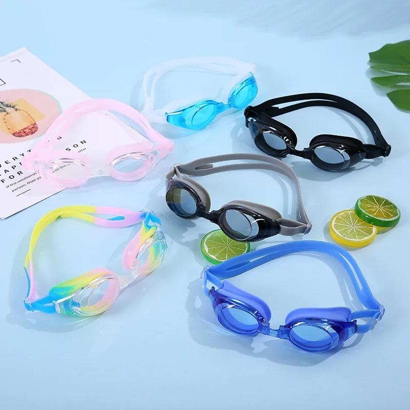 Professional Swimming Goggles UV Protection Silicone Glasses Adjustable Swimming Eyewear Soft Waterproof Comfortable M3Q8
