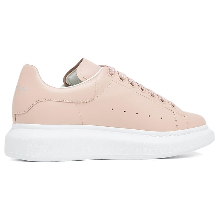 Alexander Mcqueen Oversized Larry Leather Sneakers 'Pink White' Women's 718139WHGP56856