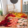 Rose Customize Text Floor Mat Design for Study room Balcony Entryway Hallway Anti-slip Rug Anime Office Decor Perfect Birthday/Christmas Gift Idea