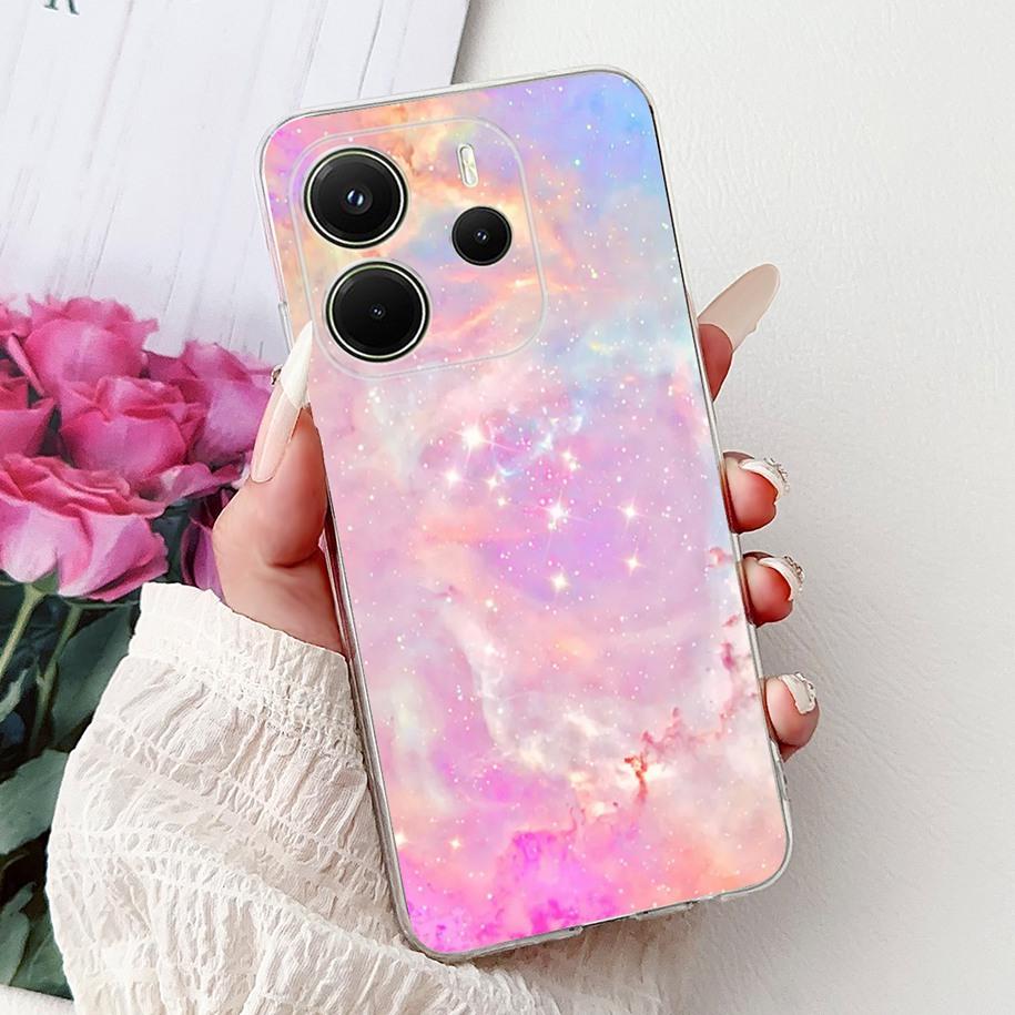 Silicone Case For Xiaomi Redmi Note 14 4G EU 2025 Cover Cool Lion Leopard Dragon Animals Soft Slim Coque For Note14 4G EU Fundas