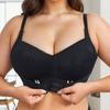 No-rim Push-up, Comfortable and Breathable Bra Fashionable Front and Back Buckle Large Size Seamless Side-breasted Bra