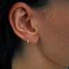 Verte Mini Dew Earring   Deux.silver.222