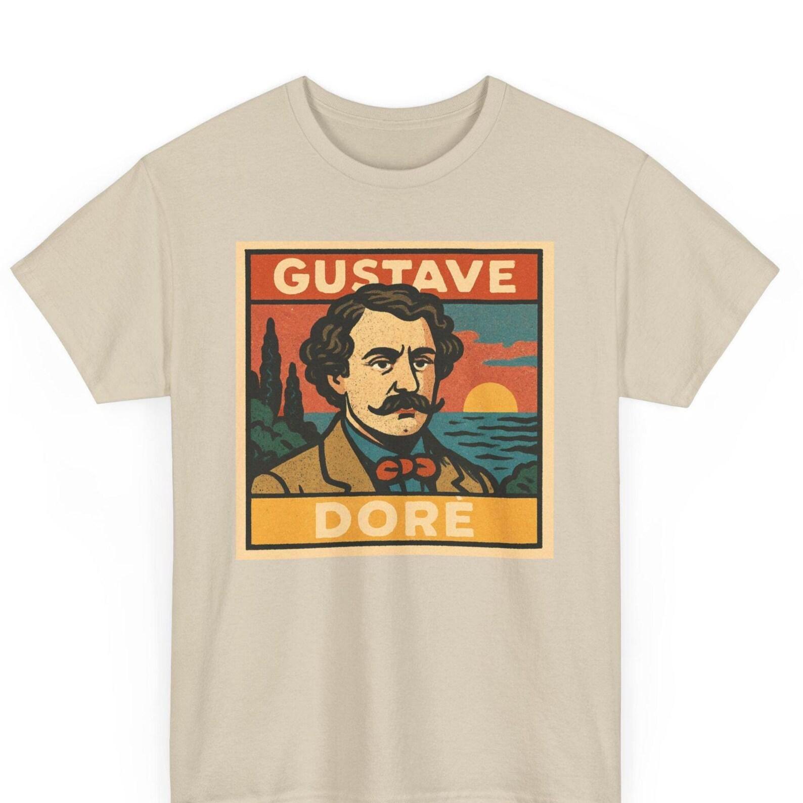 Gustave Doré T-Shirt: Vintage Engraving Graphic Tee, Gothic Art M