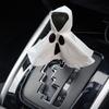 Yousheng Halloween Shift Knob Hoodie Cover Funny Ghost Gear Shift Knob Sleeve Automotive Interior Accessories for Most Vehicles