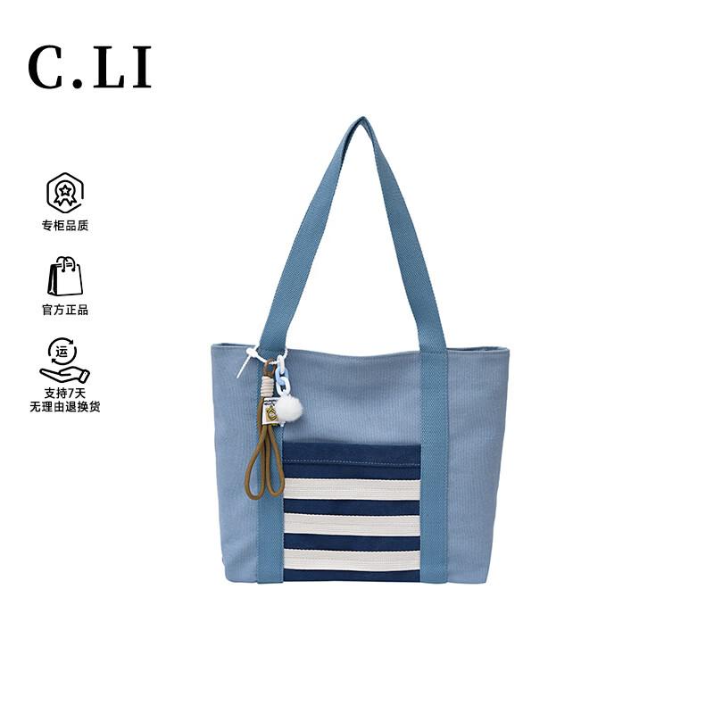 C.LI Women s Large Capacity Canvas Crossbody Bag