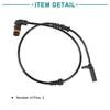 ACROPIX ABS Wheel Speed Sensor Front Left or Right for Mercedes-Benz C250 Black 1