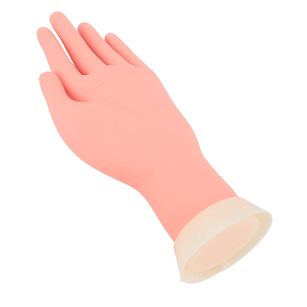 Nail Practice Hand Likelife Embedded Nail Grooves Reusable Multifunctional Flexible Bendable Trainin