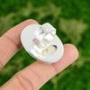 Anniversary Gift For Her Natural Scolecite Promise Adjustable Ring 925 Silver
