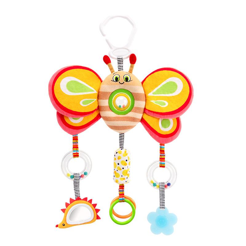 

Новорожденные Плюшевые Животные Подвеска на Кроватку Детские Подвесные Погремушки Игрушки Мягкие Сенсорные Игрушки на Ручку Коляски для Развития Младенцев