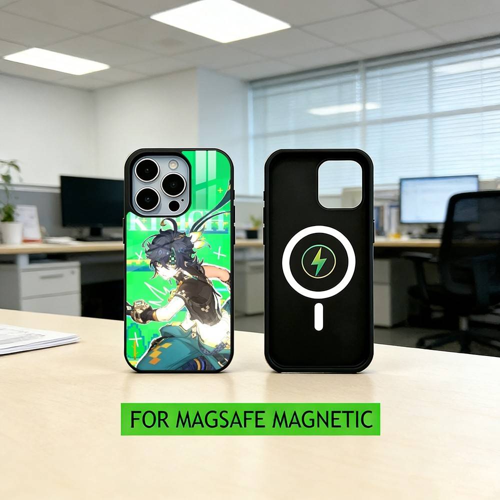 

Genshin Impact Kinich Game Phone Case For iPhone17,16,15,14,13,12,11 Plus,Pro Magnetic with Magsafe Wireless Charging iPhone17
