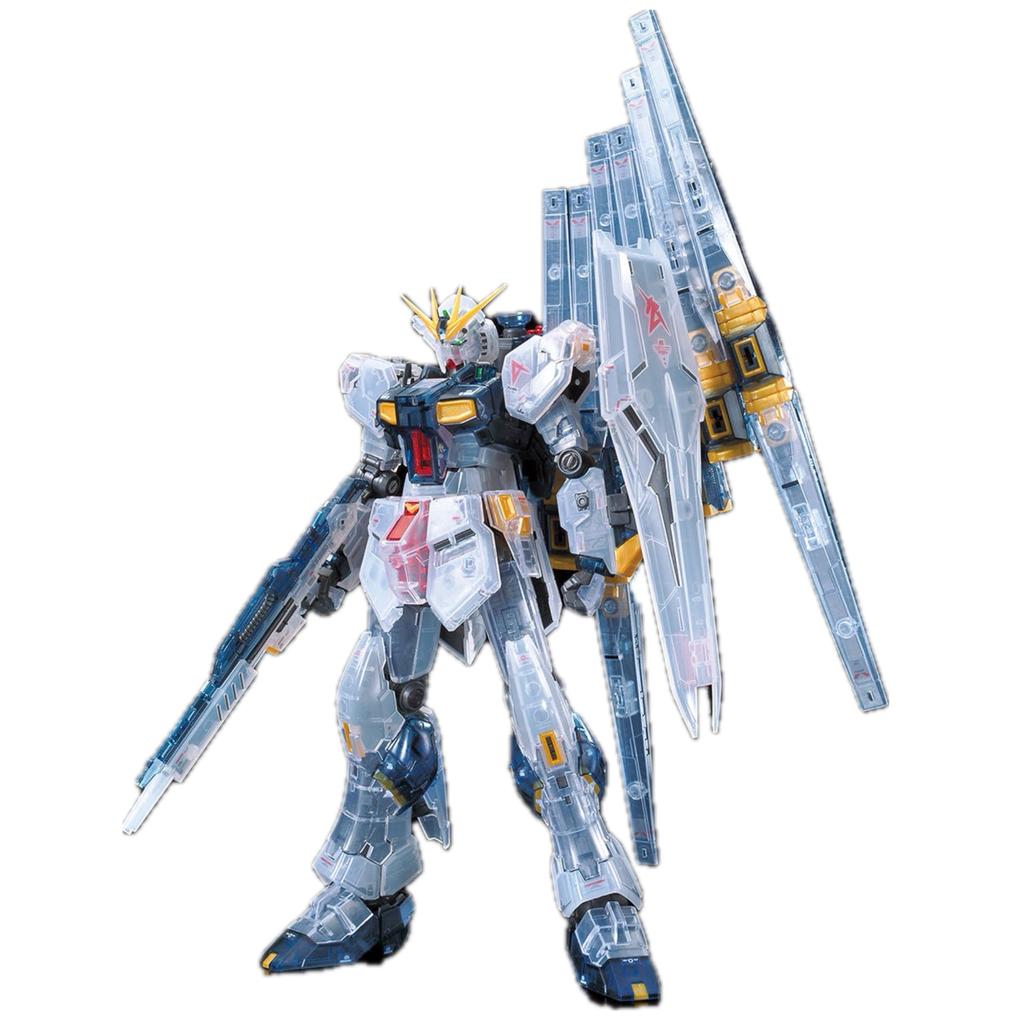 Gundam 1/144 RG v Nu Clear Color Mobile Suit Counterattack Event Limited Base Plastic Model kit