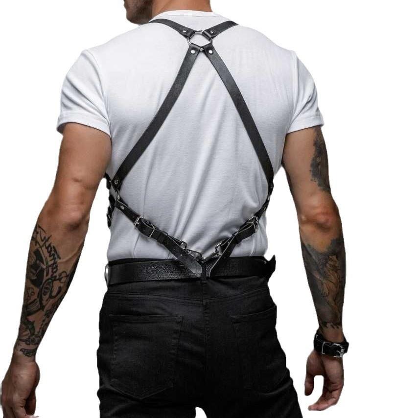 Sm Sexy Leather Binding Belt Hot Selling Hipster Belt Strap-bound Dark System Sexy Flirting Props Men Only Enhance Sexual Life