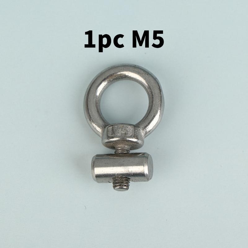Stainless Steel Eye Bolt Screws | Multi-Size(M3/4/5/6) Ring Bolts for Hanging, Rigging & Hardware Applications