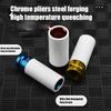 3pcs 1/2" Drive Wheel Nut Socket Set Protective Sleeve for Pneumatic Tire Removal Automotive Repair Tools 17/19/21mm