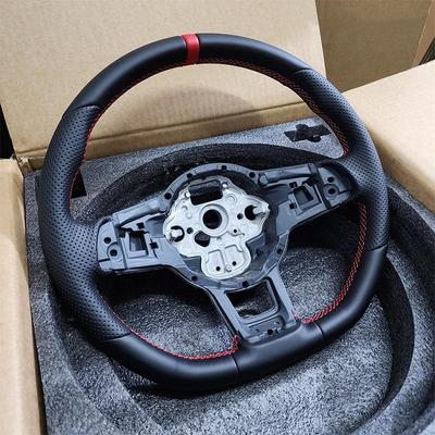 TCR Volant Nappa Kůže Pro Volkswagen Golf 7 7.5 GTI GTD GTE R 2013-2020 Polo GTI Tiguan Passat