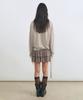 Insilence Woman Smoking Mini Skirt Mocha