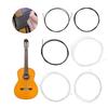 Vbestlife Nylon Guitar Set for Classical Replacement Guitar Accessories and Strings, 6-String Guitar, Parts, (Black White)