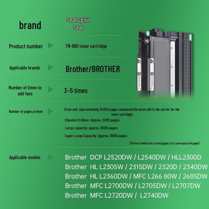 Kompatible Brother TN660 Toner- und Trommeleinheiten