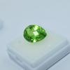 Green Apple Peridot 11.35 Ct Natural Pear Cut   Loose Gemstone