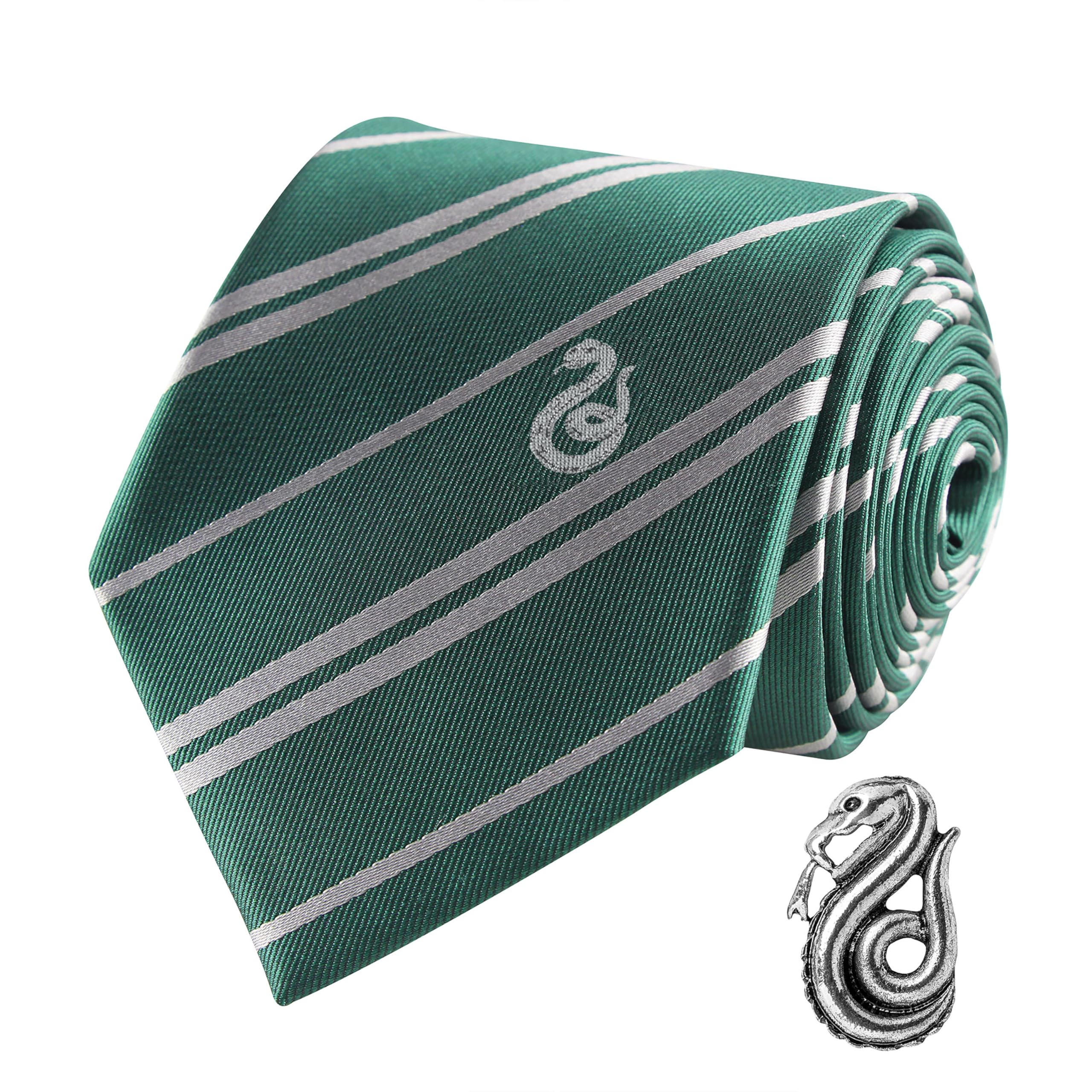 [Cinereplicas] Slytherin Deluxe Harry Potter Necktie Official