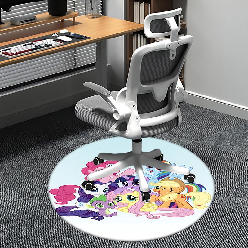 My Little Pony Chair Mat Round Carpet - Home Decor, Sofa Rug, Office Mat, Gift for All Rooms0227b