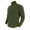 Men's Minimalist Casual Jacquard Half-Zip Stand-Up Collar Sweatshirt for Fall and Winter
