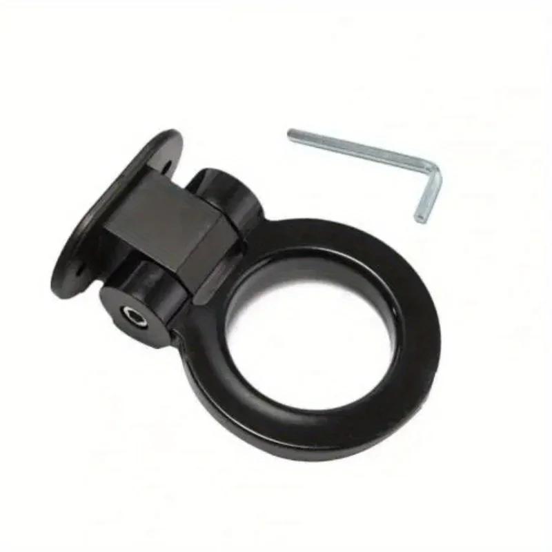 Multi-colored Car Trailer Hooks Sticker Decoration Car Rear Front Trailer Racing Ring Vehicle Towing Hook with Wrenches