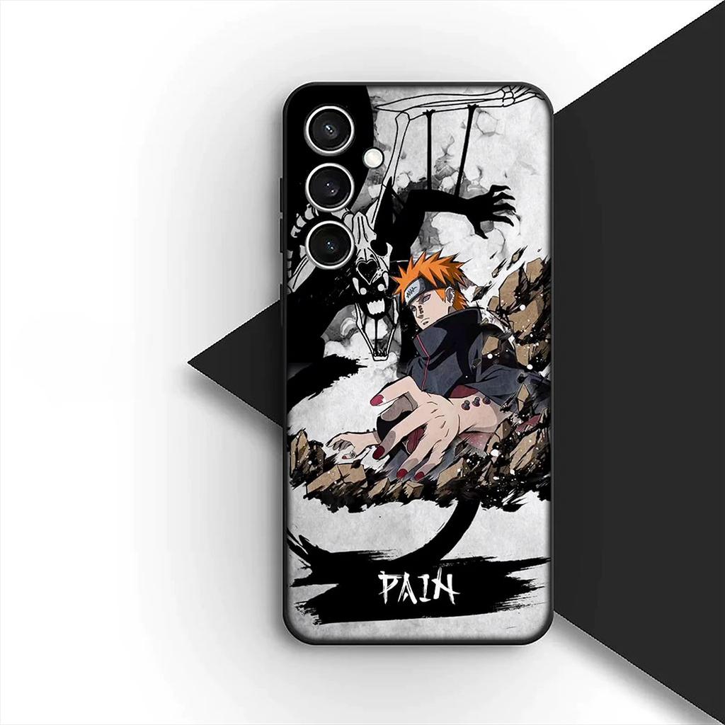 Cover for Samsung Galaxy S20 S22 S21 FE Ultra Plus A07 A17 A15 A16 A25 A57 A37 Phone Case Comics Pain Narutos Itachi Uchiha