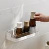 Punch-Free Wall-Mounted Bathroom and Kitchen Storage Rack