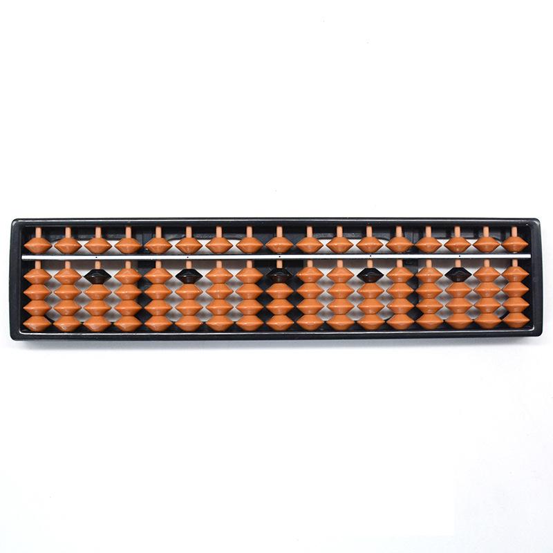 17 Digits Abacus Soroban Math Counting Tool Classic Chinese Learning Calculator for Student Study and Exams A5