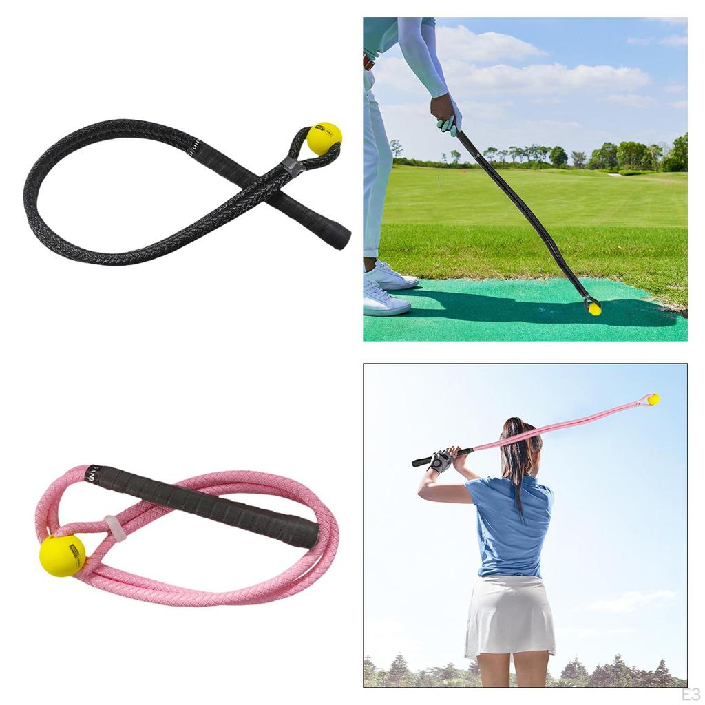 Golf Swing Practice Rope Trainer Lightweight Auxiliary Training for