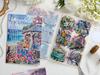 Yuezhen ZABC Zhilan Mantdi Waterproof PET Die-cut Sticker Book for Journals