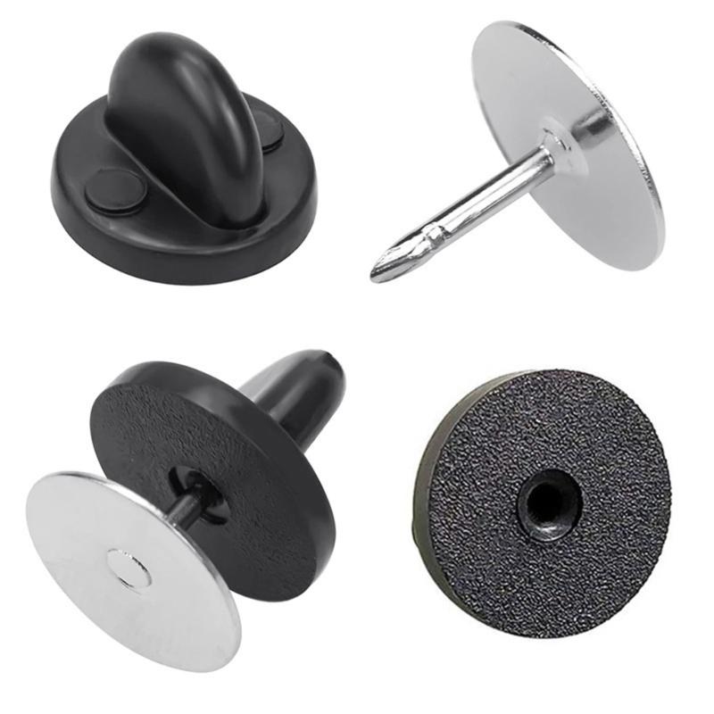 50 Stück robuste Gummikappenverschlüsse mit Schmetterlingsmotiven für Bekleidungsaccessoires und Bastelprojekte