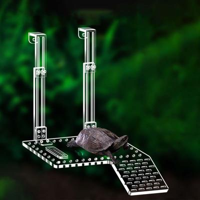 Climbing Ramp Turtle Basking Platform Fish Tank Accessory Play and Relax Decoration Resting Terrace