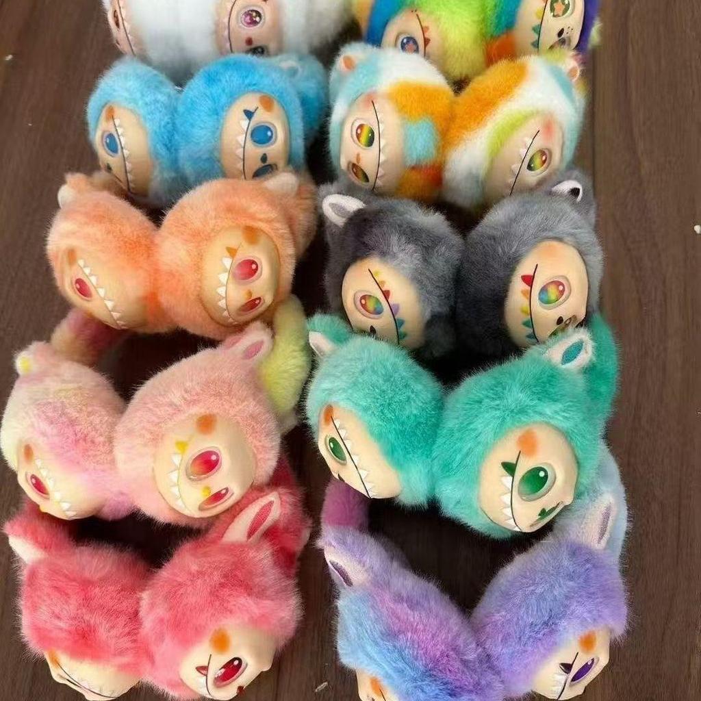 LABUBU Cartoon Winter Plush Ear Warmer, Cold Proof and Warm for Children, Universal Ear Set with Imitation Fur Fabric