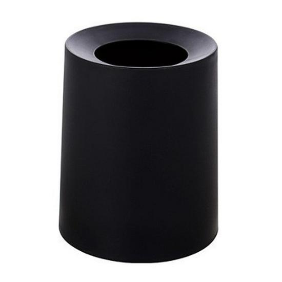 Cartoon Penguin Flip-Top Trash Can with Lid - Cute Style for Living Room or Bedroom
