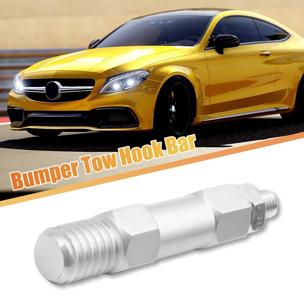 uxcell Tow Hook Bar, Tow Hook Screw, Bumper Tow Hook Screw, Silver Tone, Fits BMW F-Series